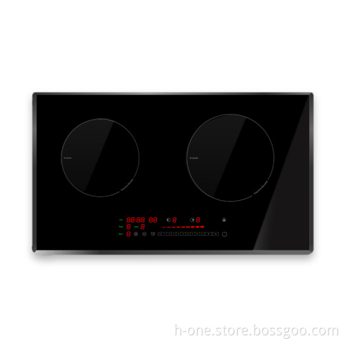 2025 New Trends 6000W 2Burner Built-in Multi-Function Induction Cooktop